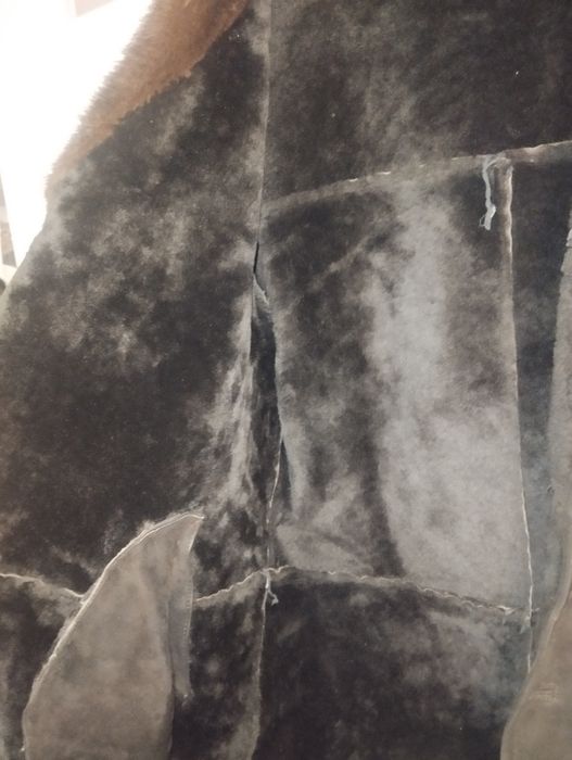 дублёнка с норковым в варатником