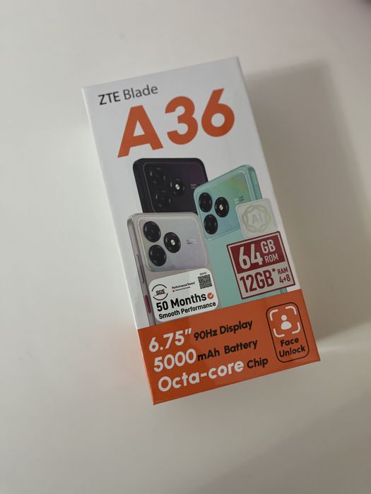 ZTE Blade A36 новый телефон