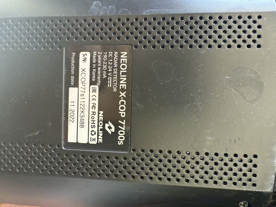 Neoline Antiradar 7700s sotiladi.