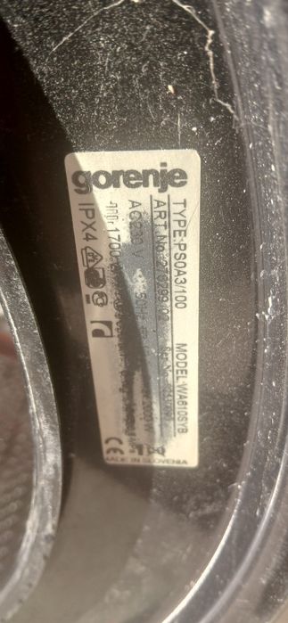 Vând piese masina de spalat Gorenje WA610SYB