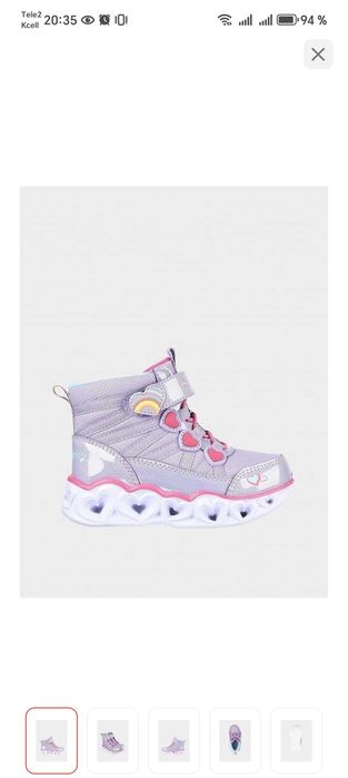 Продам детские сапоги Skechers