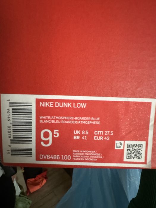 Nike dunk low 43.5