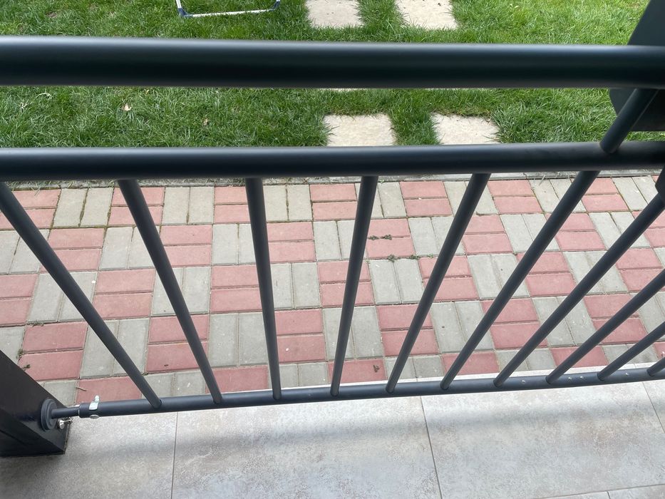 Balustrade terasă gri antracit