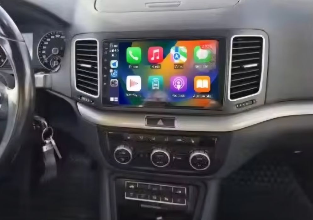 Navigatie Android VW Sharan Waze YouTube WiFi Internet GPS USB