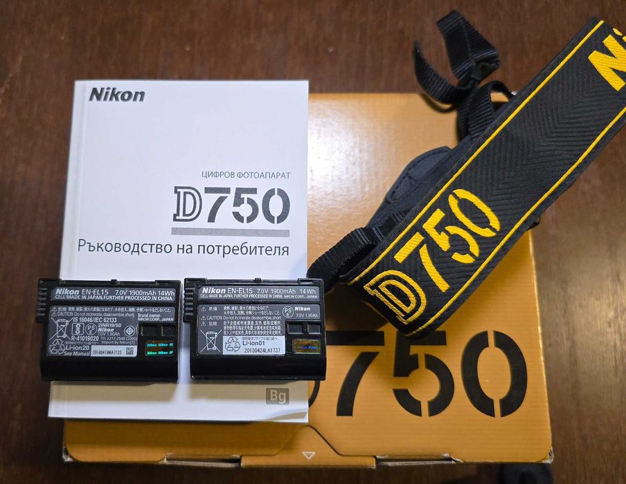 Nikon D750 - 21K кадъра
