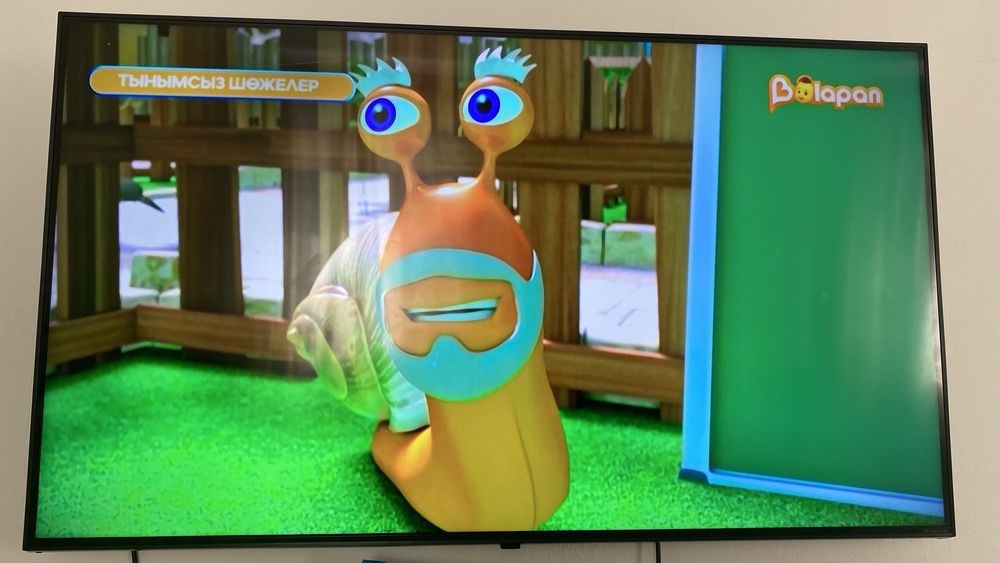 Смарт телевизор с корнштейном LG, диагональ 1,40см