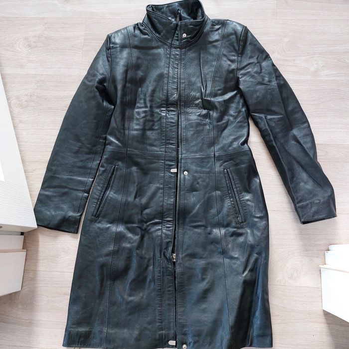 Кожено манто естествена кожа S