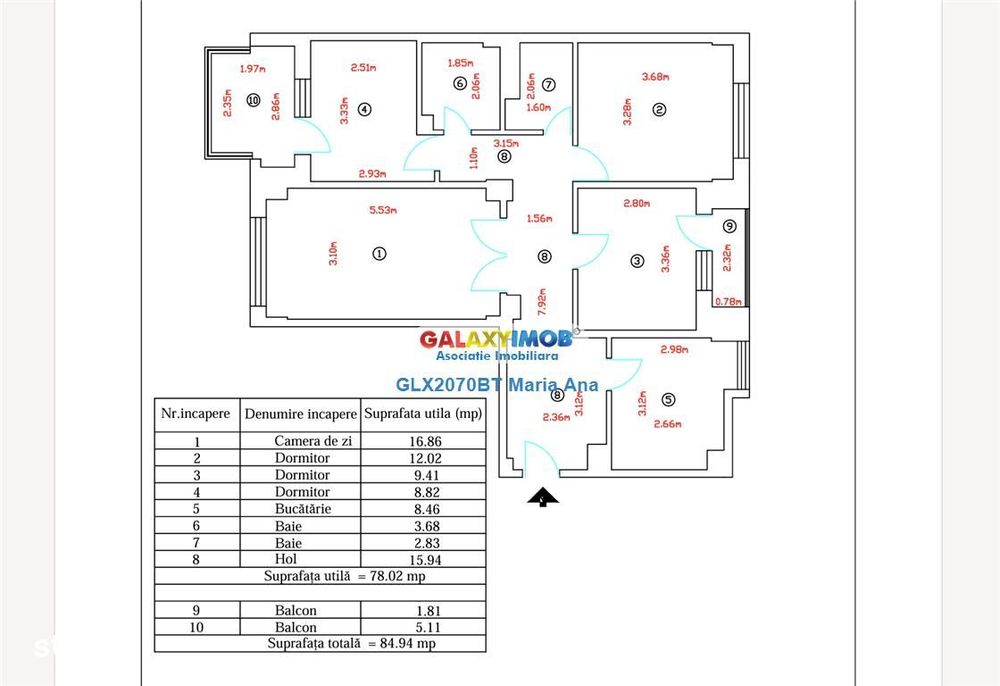 Apartament 4 camere, Ultracentral, Casa Cartii!