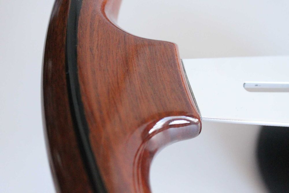 Волан LUISI Дървен Махагонов Miguello classico Ръчна изработка Италия