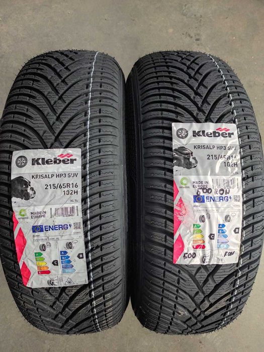 2 anvelope noi 215/65/16 KLEBER M+S