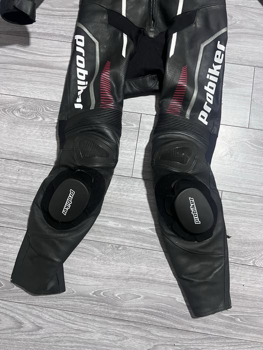 Combinezon moto piele Probiker 1 piesă | Mărimea 48 | Protecții | Stare excelentă