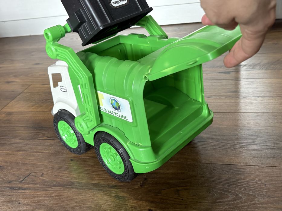 Little Tikes Dirt Diggers – Зелен боклукчийски камион с кофа