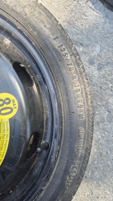 Оригинална Патерица/Резервна Гума VW ,Ауди Сеат ,Шкода  5х112 16 17  Цола