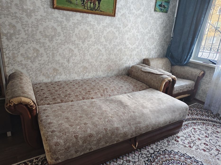 Диван и кресло 3-2-1 срочно