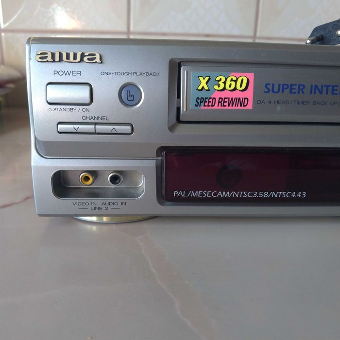 Video player-recorder vhs