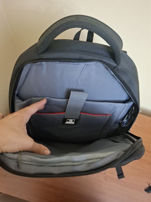 Rucsac laptop Companion Tellur, cu port USB, 15.6", Negru