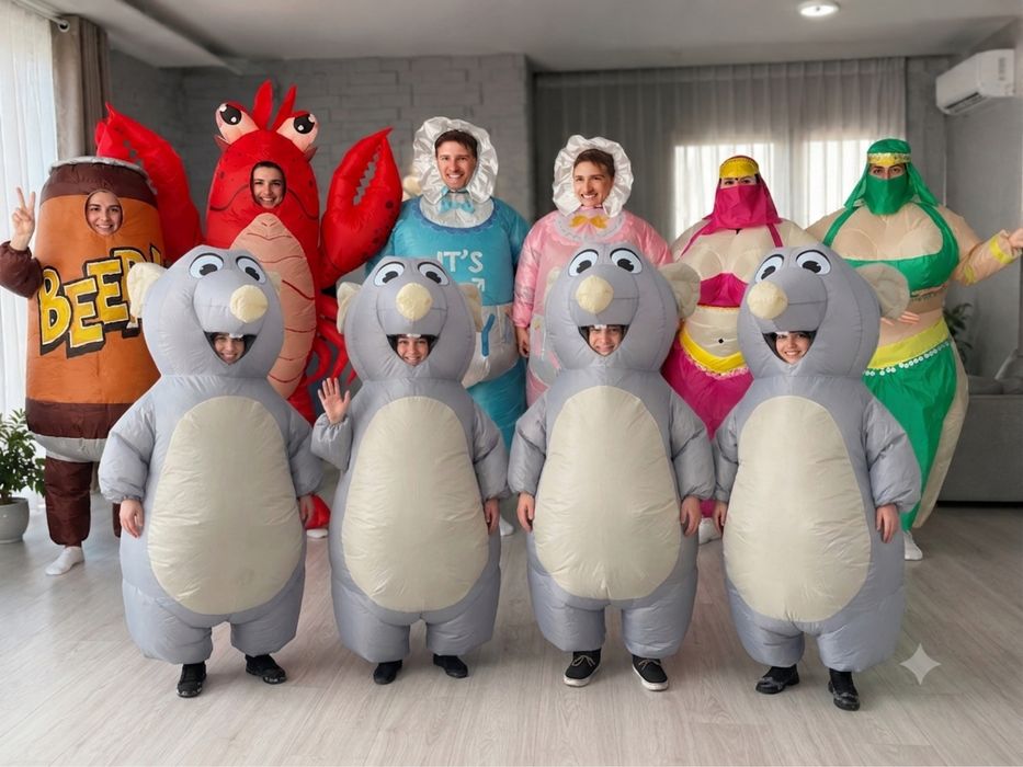 Костюмы крыс и другие в аренду
