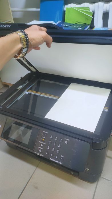Эпсон  A3 Worcforce 7720 в хорошем состоянии