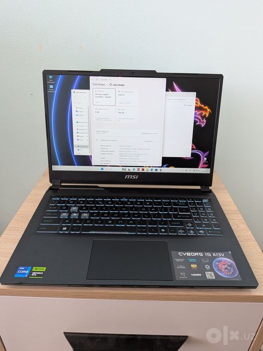 MSI Cyborg 15 i7 13620H/8/1TB/RTX 4060 8GB/144Hz
