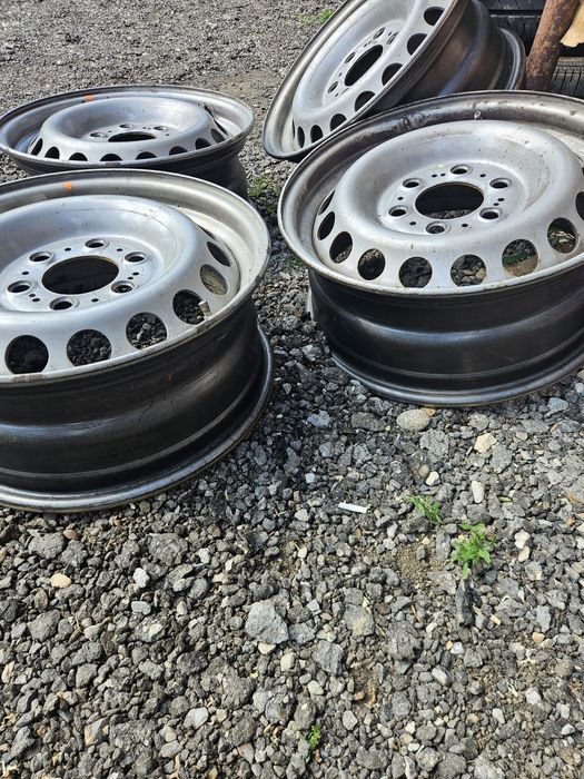 Set 4 jante Janta originala R16 ET 54 mercedes sprinter in 6 gauri la prezoane  valva cu senzor  de presiune punte simpla