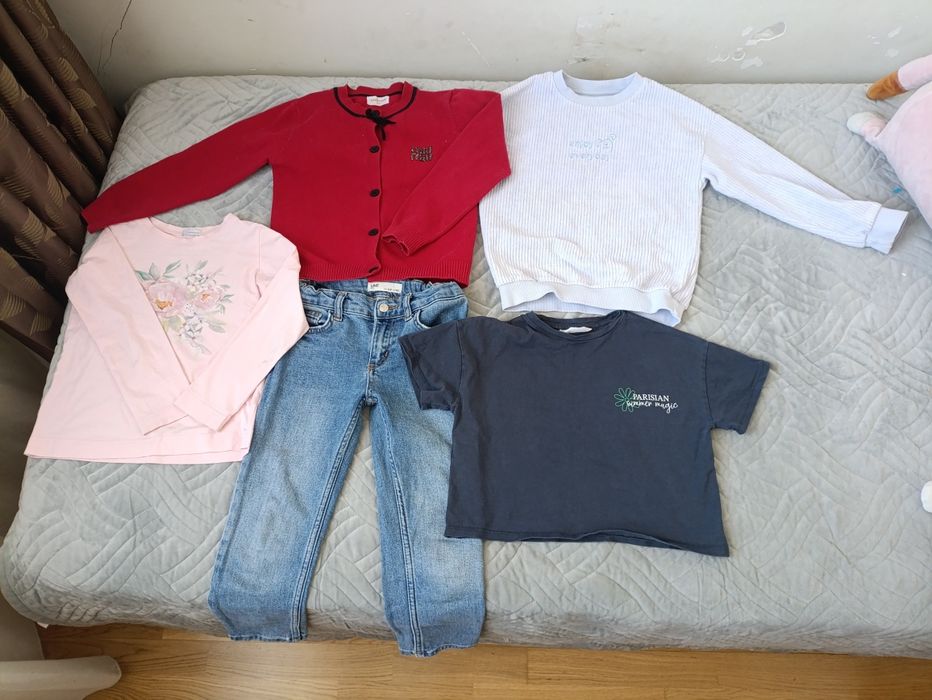 Пакет одежды для девочки 4-6 лет