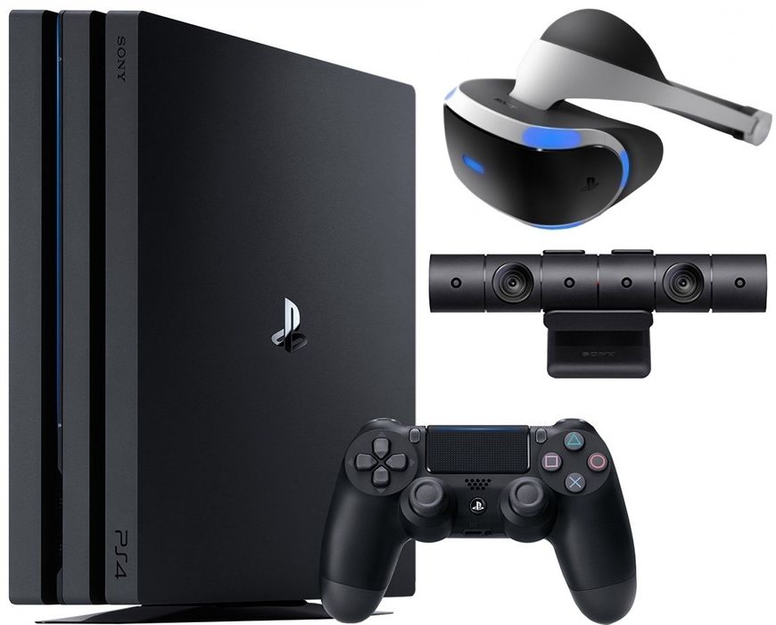 Playstation 4 pro и Sony VR 2 поколение