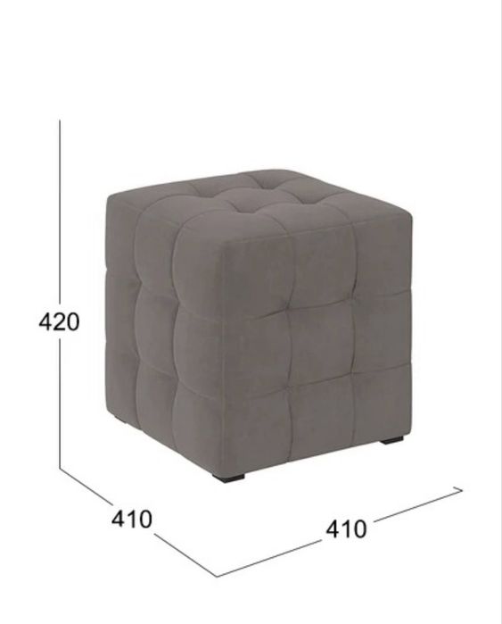 Новый пуф из устойчивой ткани