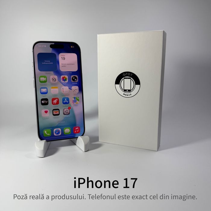  ispotmobile.ro  iPhone 17 256GB NOU  ! Garantie 2 ani + cadou