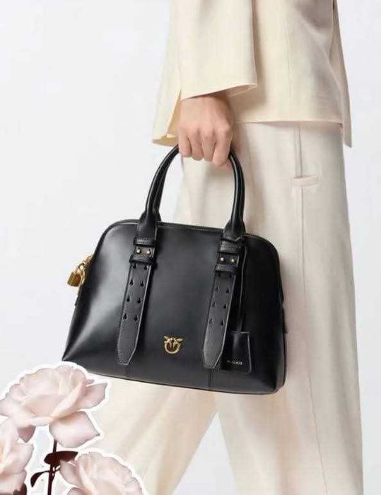 Оригинална чанта PINKO Bowling Bag medium - ТОП ЦЕНА