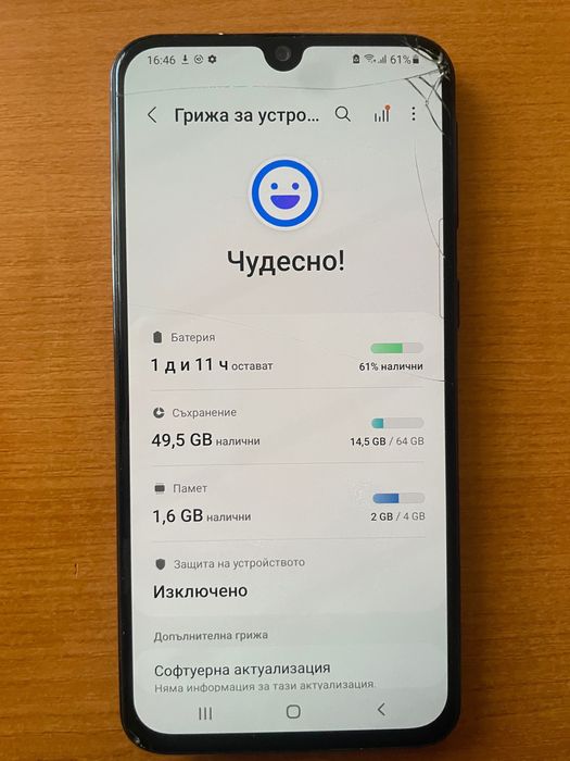 Samsung Galaxy А40е 64GB Двойна камера