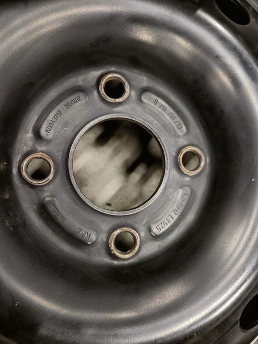 Jante otel 4x108 R15 Ford Fiesta Fusion stare impecabila// ca și noi