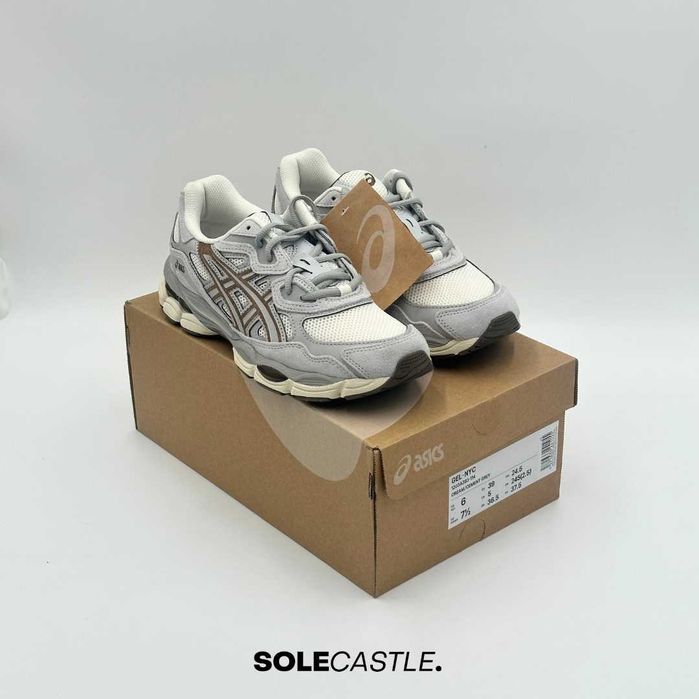 ASICS Gel-NYC 'Cream Cement Grey Brown'