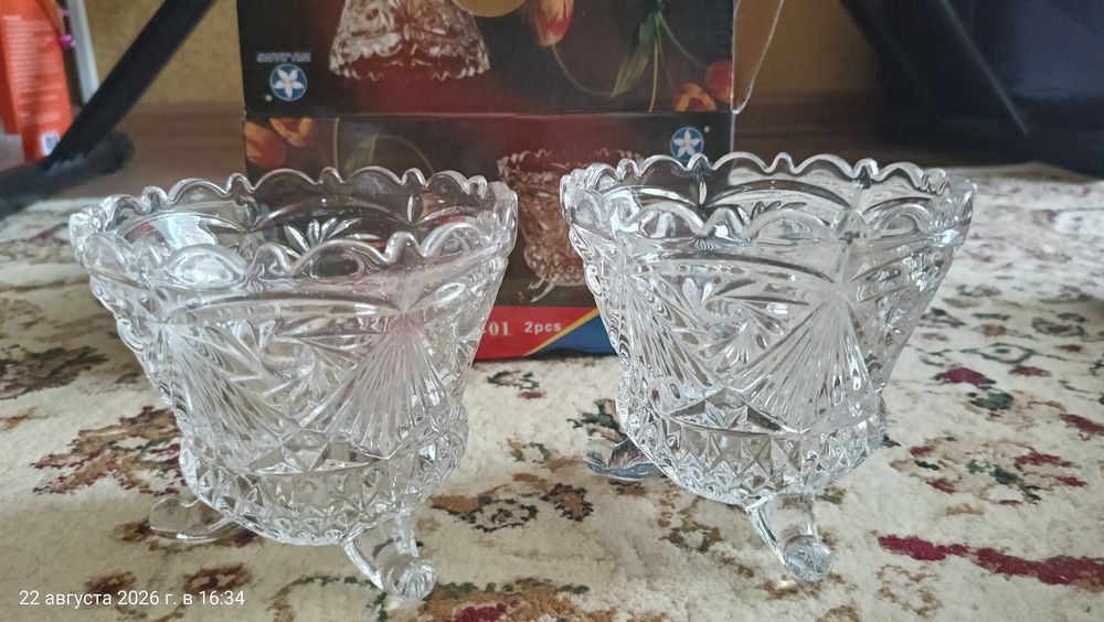 Продам хрустальные креманки!!