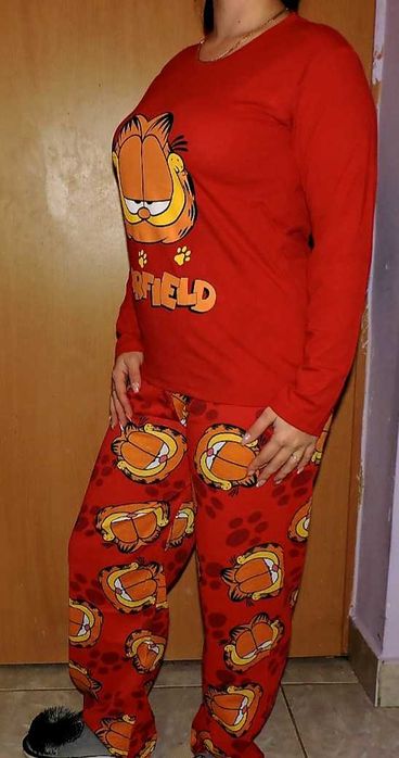 Pijamale dama bumbac (garfield)