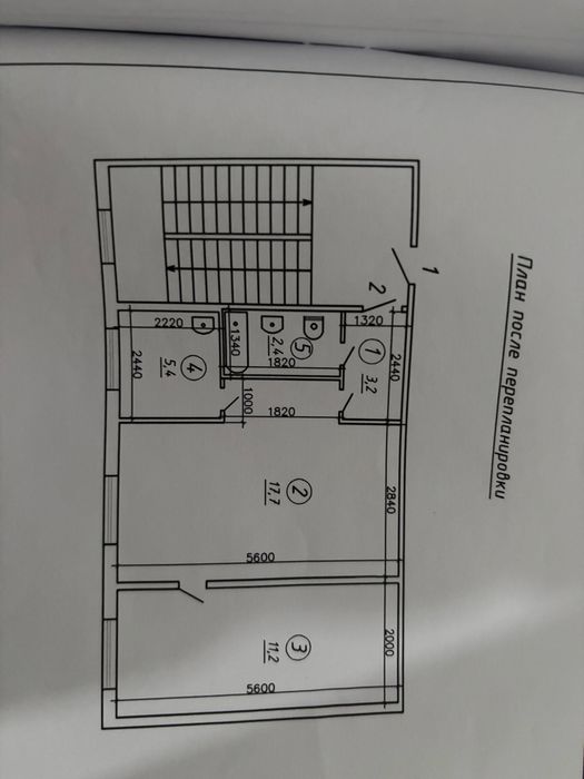 Продам 2х ком квартиру