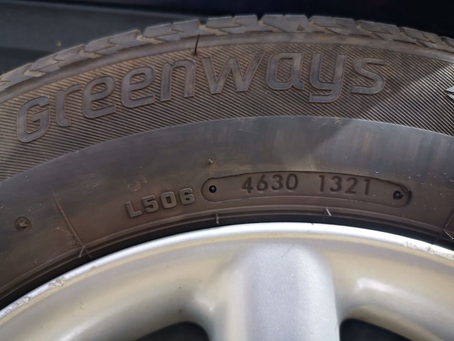 Комплект алуминиеви джанти 14 цола с летни гуми 185/65/14