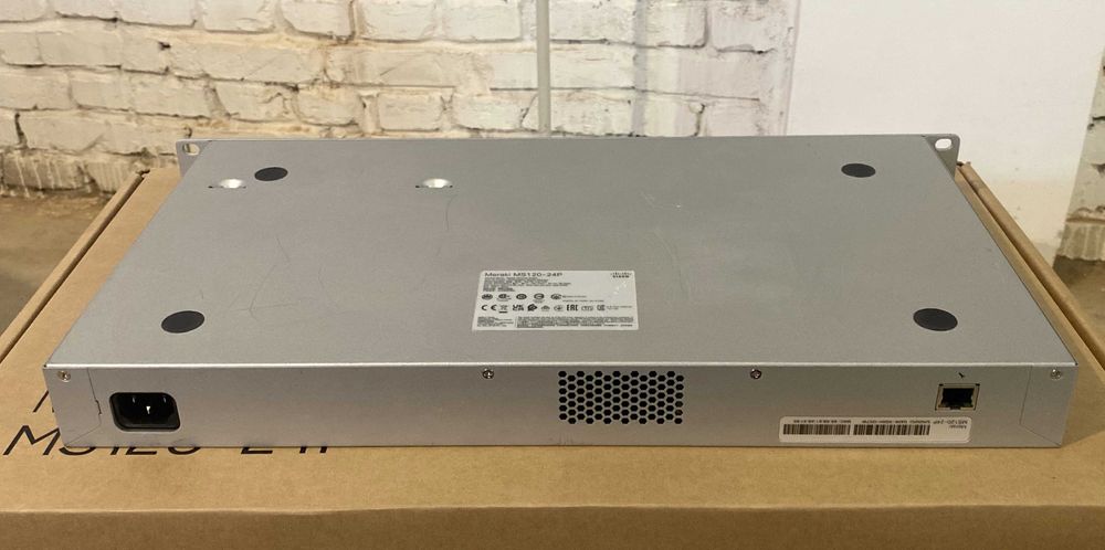 Коммутатор Cisco Meraki MS120-24P-HW
