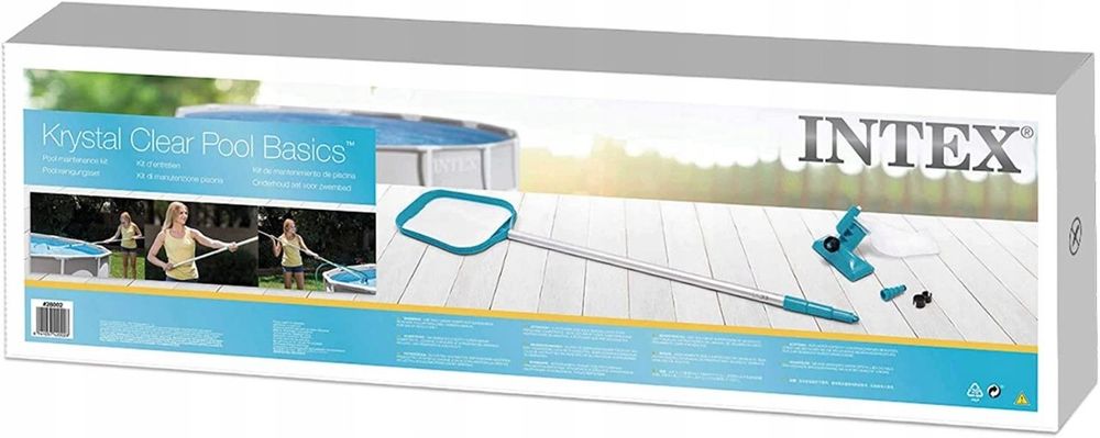 Набор для чистки бассейна Intex пылесос для очист