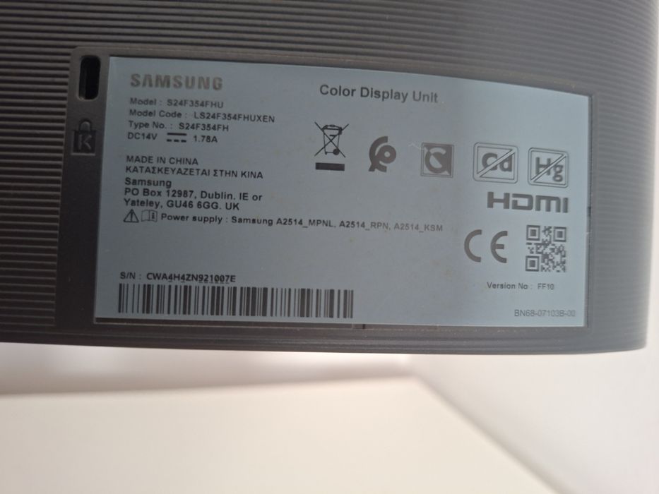 Monitor Samsung 24"