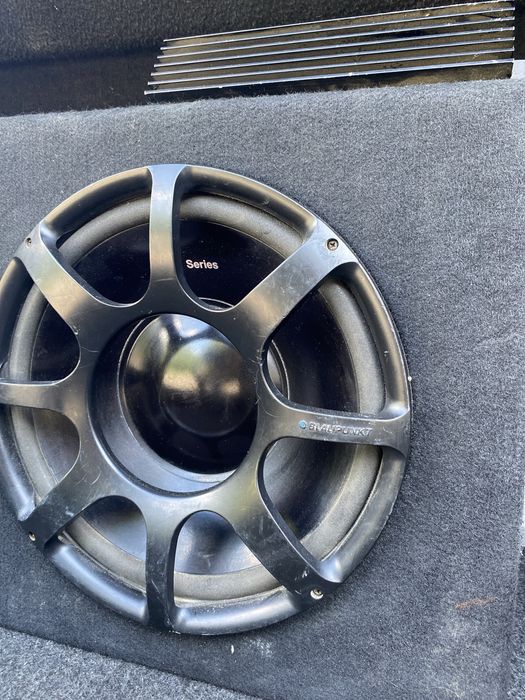 Pachet subwoofer auto + stație Concord + condensator