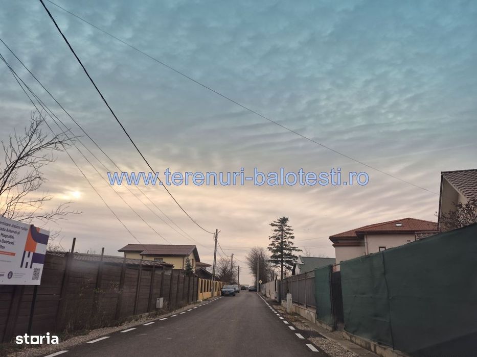 Vanzare teren Balotesti,apropiere Dn1 si sens giratoriu, pr