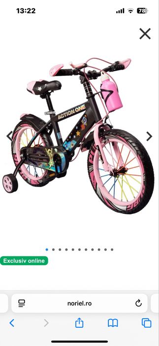 Bicicleta Fete 16 inchi