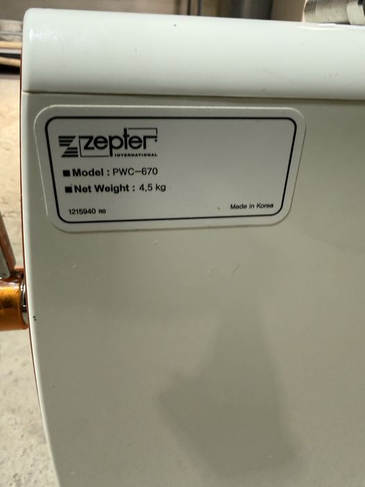 Фильтр для воды марки zepter