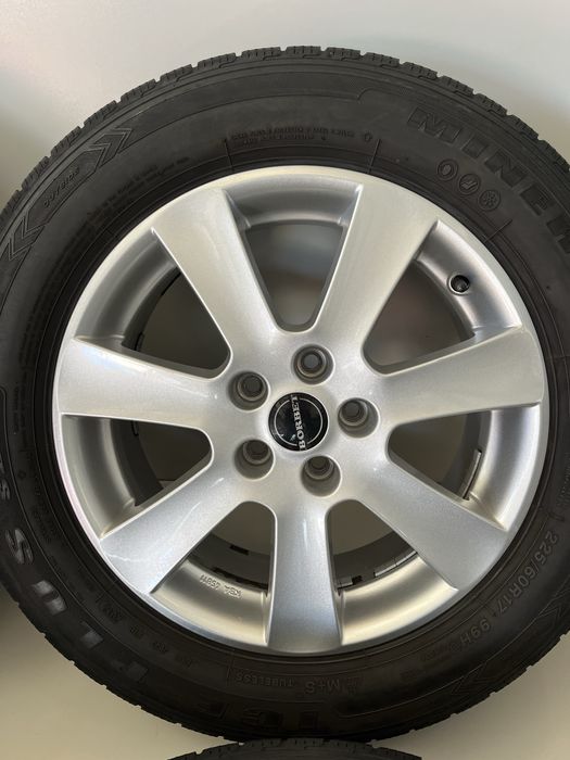 Джанти 17 цола 5х112 за Мерцедес/Mercedes със зимни гуми 225/60/17