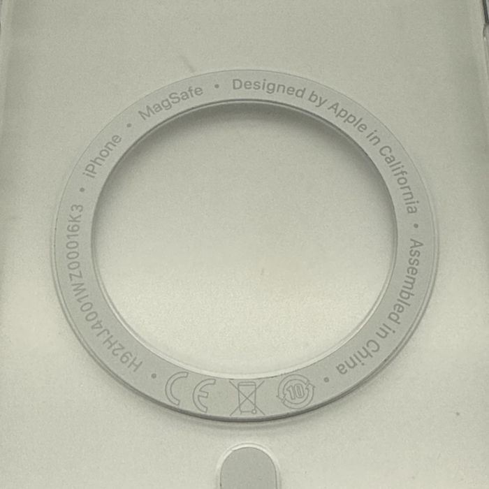 Оригинален Калъф Apple - Clear, iPhone Air, MagSafe, Frost