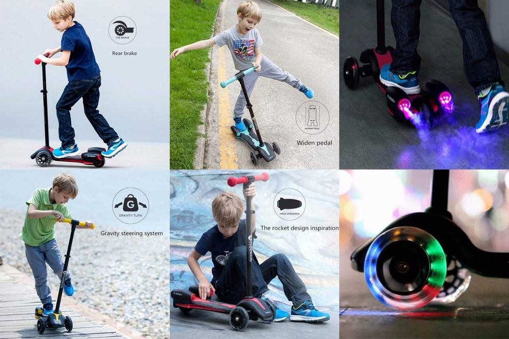 Самокат. Самокат для детей. Bolalar Samakat. Турбо самокат | Dastavka