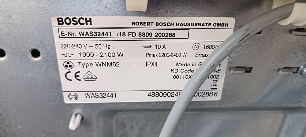 Masina de spalat Bosch Logixx 8