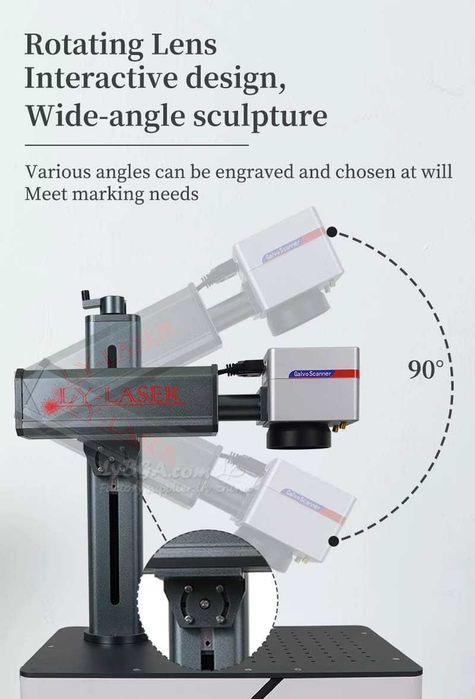 Fiber Laser Raycus 1064nm 30W 3000€ и 50W 3835€ лазер лазерно гравиране маркиране рязане