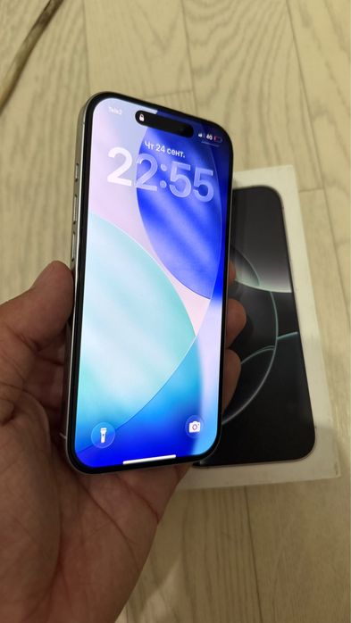 Смартфон Apple iPhone 16 Pro 128Gb SIM+eSIM белый