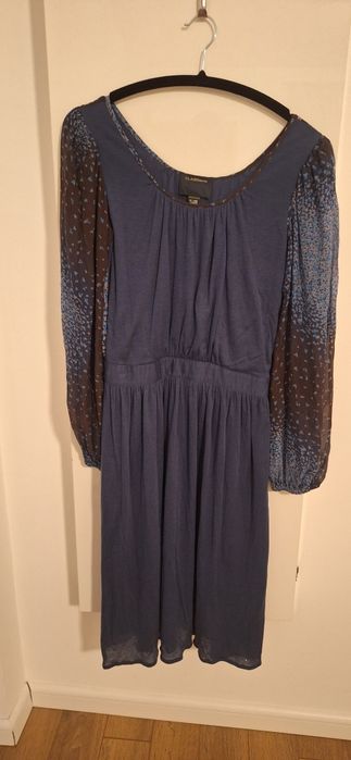 Рокля Roberto Cavali, Class, М размер, синьо/кафяво